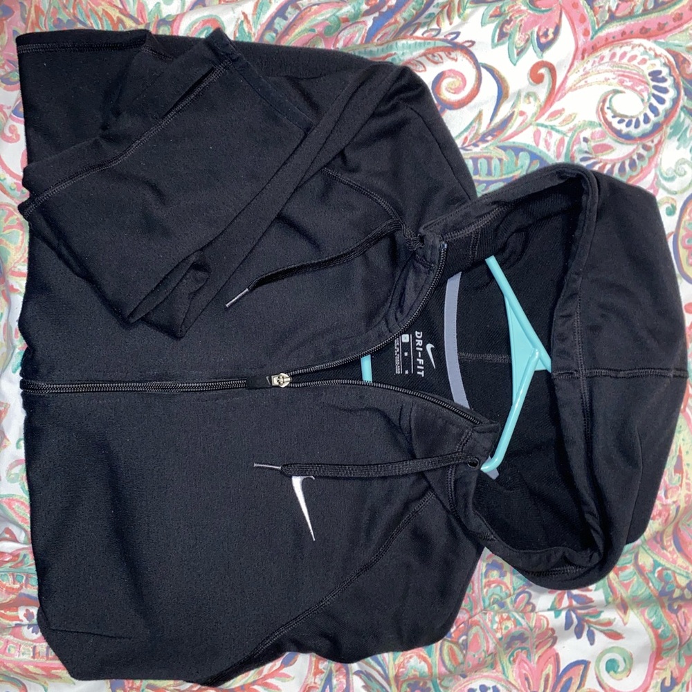 nike dri fit zip up